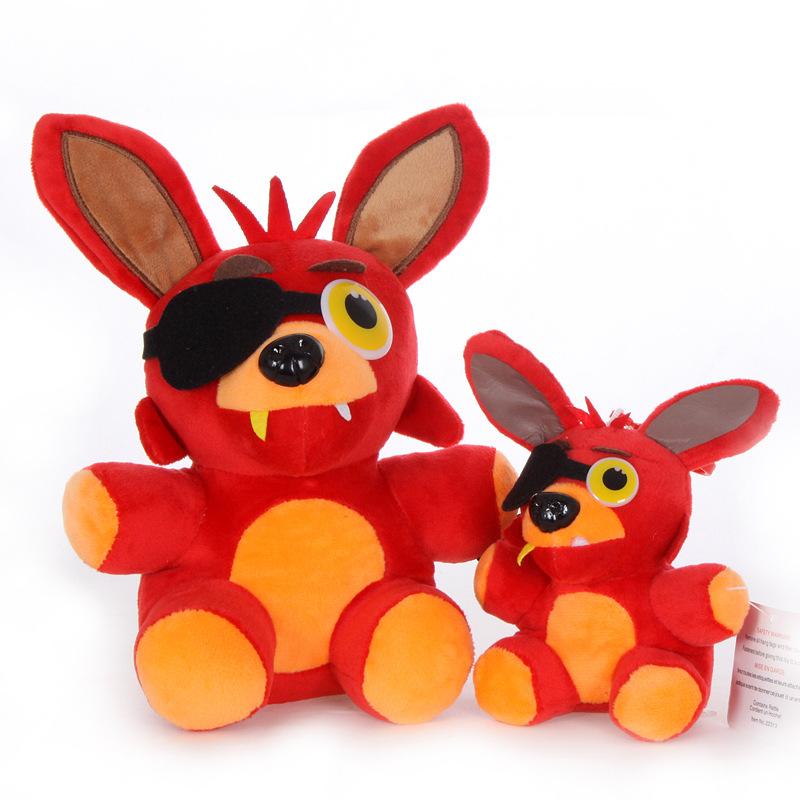 Plush toys 15cm 25cm Five Nights At Dolls & Stuffed Toy foxy bear Bonnie plushed animal Doll
Plush toys 15cm 25cm Five Nights At Dolls & Stuffed Toy foxy bear Bonnie plushed animal Doll