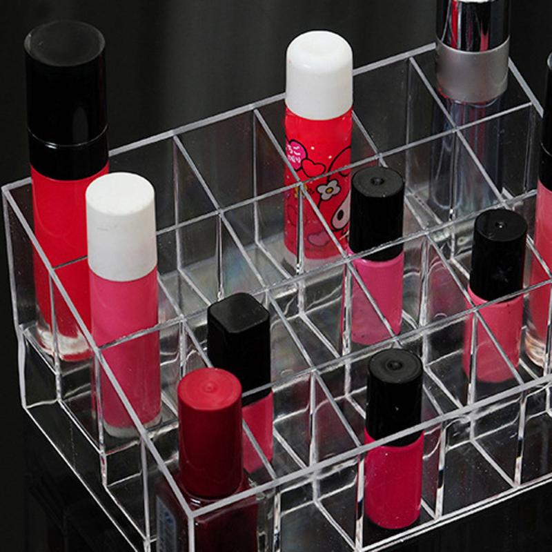 Acrylic Makeup Organizer Storage Box Cosmetic Box Lipstick Jewelry Case Holder Display Stand make up organizer