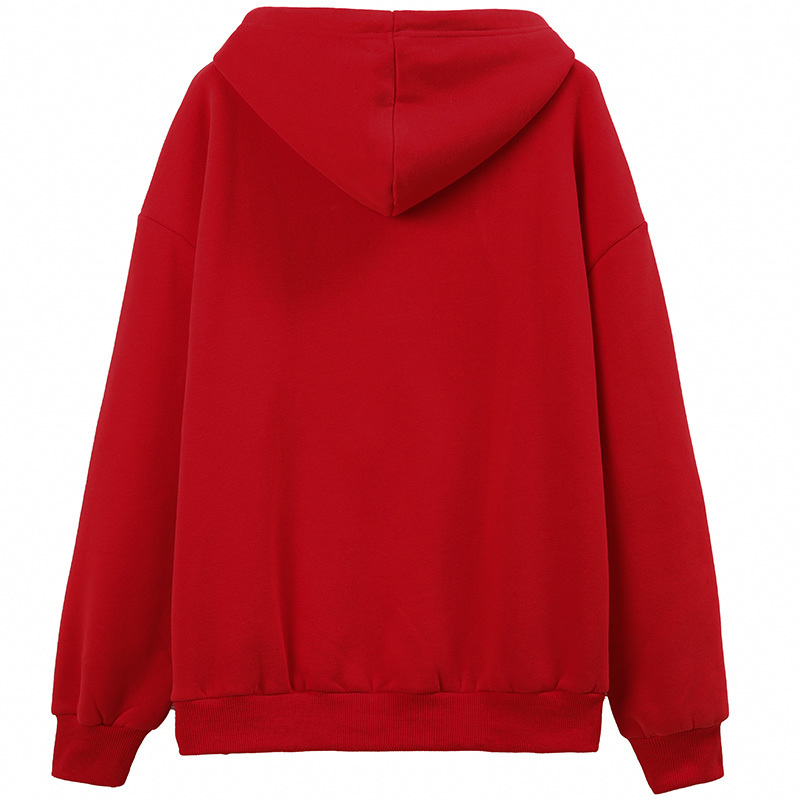 KAFAKACE Women Hoodies & Sweatshirts Basic Thickening Solid Tops&Tees Casual Hoodies Long Sleeve Sweatshirts New Pullover 201102