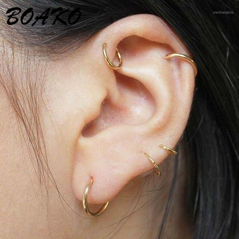 Stud BOAKO 6Pcs/Set Minimalist Fashion Jewelry Women Girl Simple Round Circle Earrings Small Ear Studs Punk Hip-hop Earring Gift, Golden;silver
Stud BOAKO 6Pcs/Set Minimalist Fashion Jewelry Women Girl Simple Round Circle Earrings Small Ear Studs Punk Hip-hop Earring Gift, Golden;silver