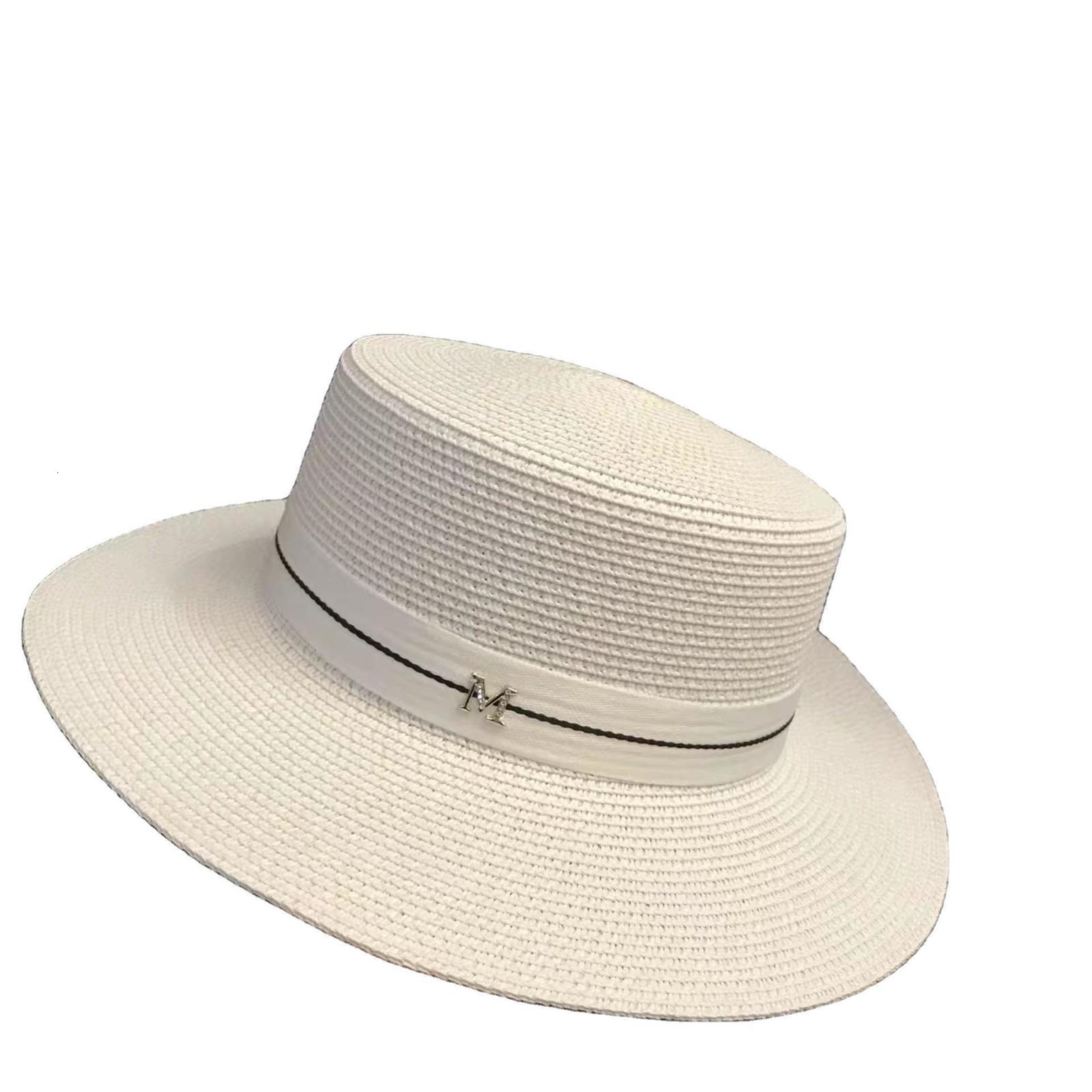 2021 New Straw Men Flat Top Wide Brim Solid Color with Band Sun Formal Luxury Summer Spring Fascinator Beach Women Hats 1qew, White
2021 New Straw Men Flat Top Wide Brim Solid Color with Band Sun Formal Luxury Summer Spring Fascinator Beach Women Hats 1qew, White