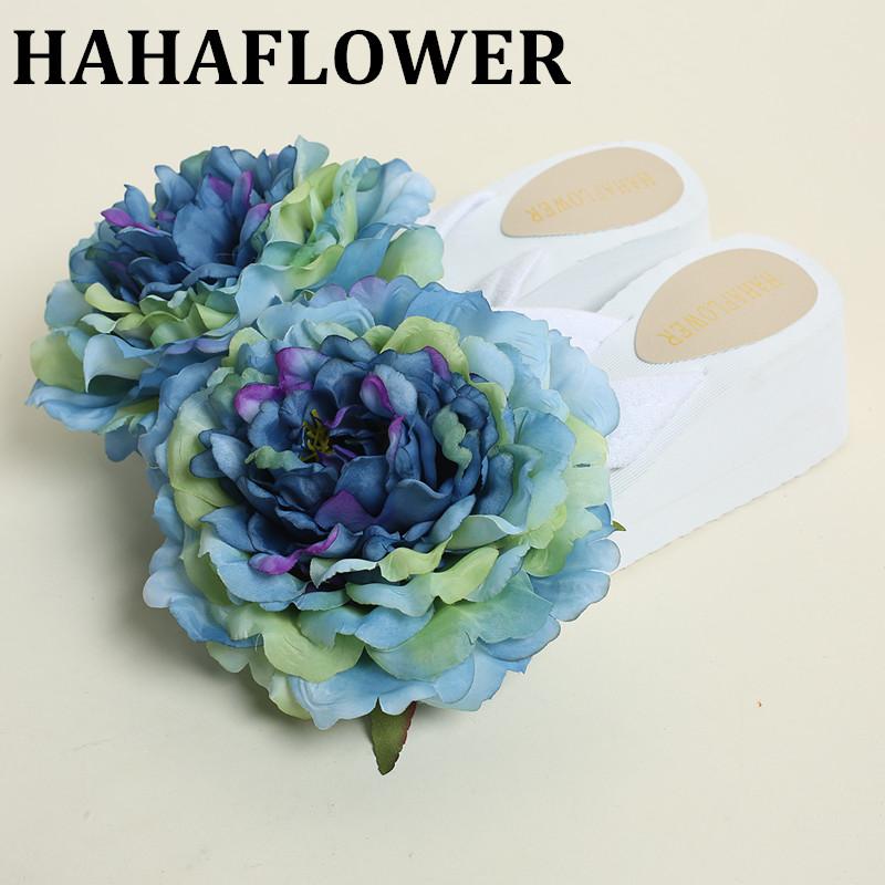 Slippers Fashionable Red Flower Slippers, Ladies' Shoes, Summer Flowers, Wedding Large Size., Black
Slippers Fashionable Red Flower Slippers, Ladies' Shoes, Summer Flowers, Wedding Large Size., Black