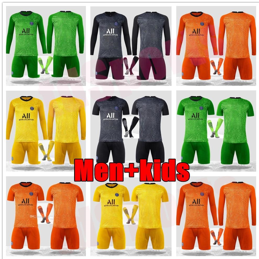 Paris Men kit Youth boys Germain Long Sleeve Soccer Goalkeeper Keylor Navas Jersey Sergio Rico Douchez Alphonse Areola Goalie Kids Football Shirt Kits, Black
Paris Men kit Youth boys Germain Long Sleeve Soccer Goalkeeper Keylor Navas Jersey Sergio Rico Douchez Alphonse Areola Goalie Kids Football Shirt Kits, Black