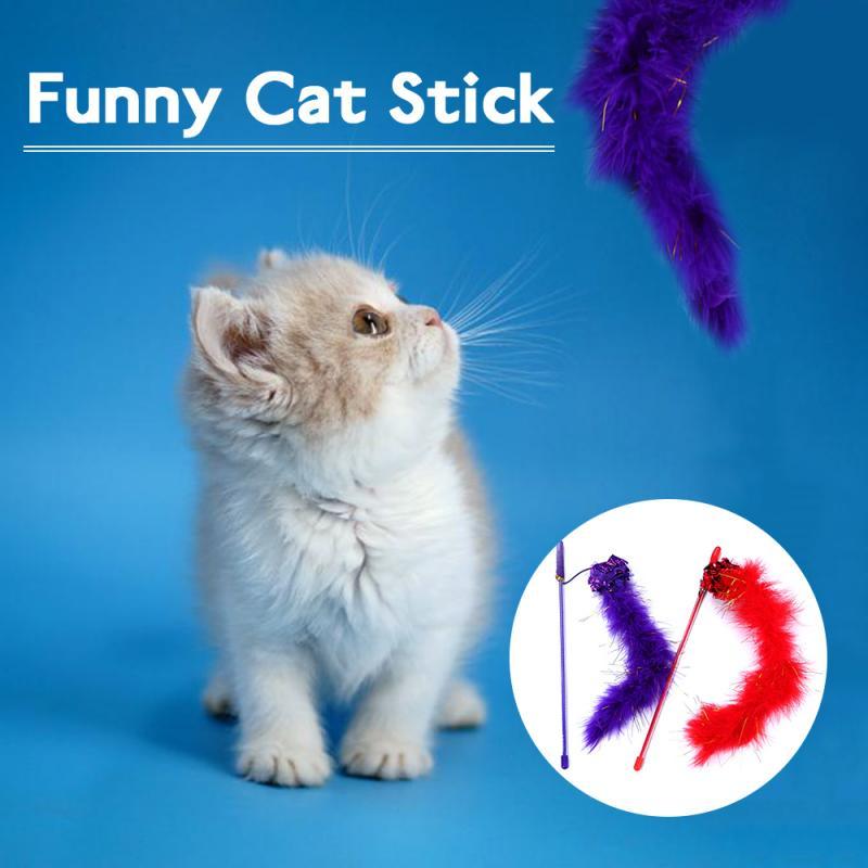 Cat Toys 1pc Interactive Toy Stick Creative Funny Teaser Feather Rod Plastic Artificial Colorful Chaser Pet Supplies
Cat Toys 1pc Interactive Toy Stick Creative Funny Teaser Feather Rod Plastic Artificial Colorful Chaser Pet Supplies