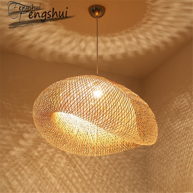 Modern Art Pendant Lights Vintage Bamboo Lamp Restaurant Rattan Pendant Lamp for Living Room Hanging Kitchen Light Fixtures
Modern Art Pendant Lights Vintage Bamboo Lamp Restaurant Rattan Pendant Lamp for Living Room Hanging Kitchen Light Fixtures