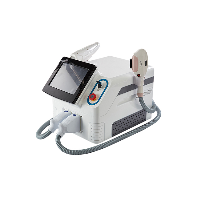 2021 NEWEST 2 In 1 Nd Yag Laser Tattoo Removal Machine IPL OPT SHR Laser hair removal machine ndyag Tattoo Removal laser