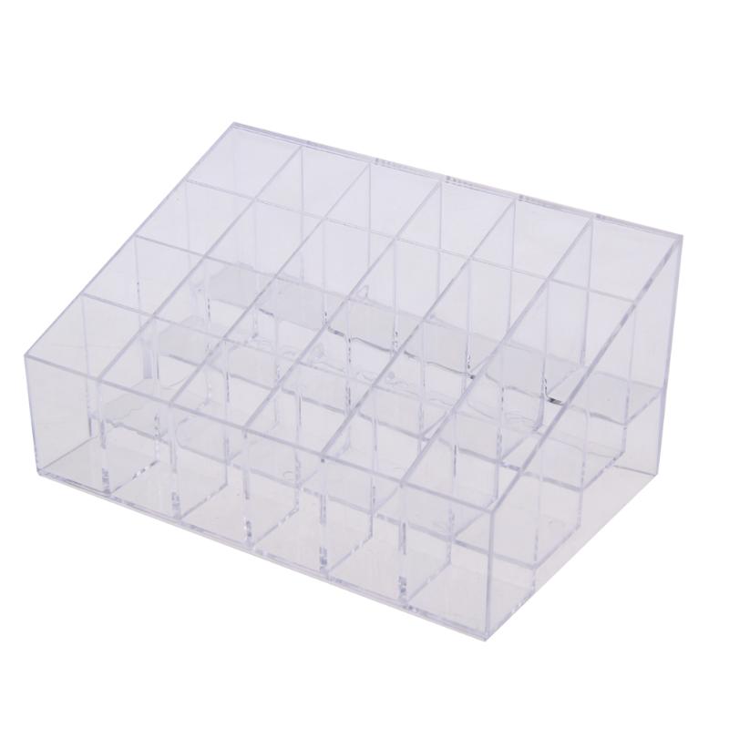 Acrylic Makeup Organizer Storage Box Cosmetic Box Lipstick Jewelry Case Holder Display Stand make up organizer