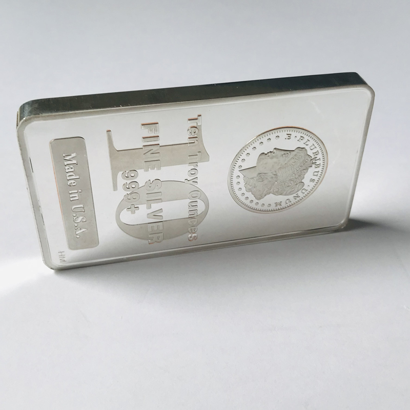 Latest Non Magnetic Coin Craft 10 OZ USA Silver Plated Badge Freedom Beauty Collectible Home Decoration Gift Commemorative Vacuum Sealed Packing Metal Bar
Latest Non Magnetic Coin Craft 10 OZ USA Silver Plated Badge Freedom Beauty Collectible Home Decoration Gift Commemorative Vacuum Sealed Packing Metal Bar