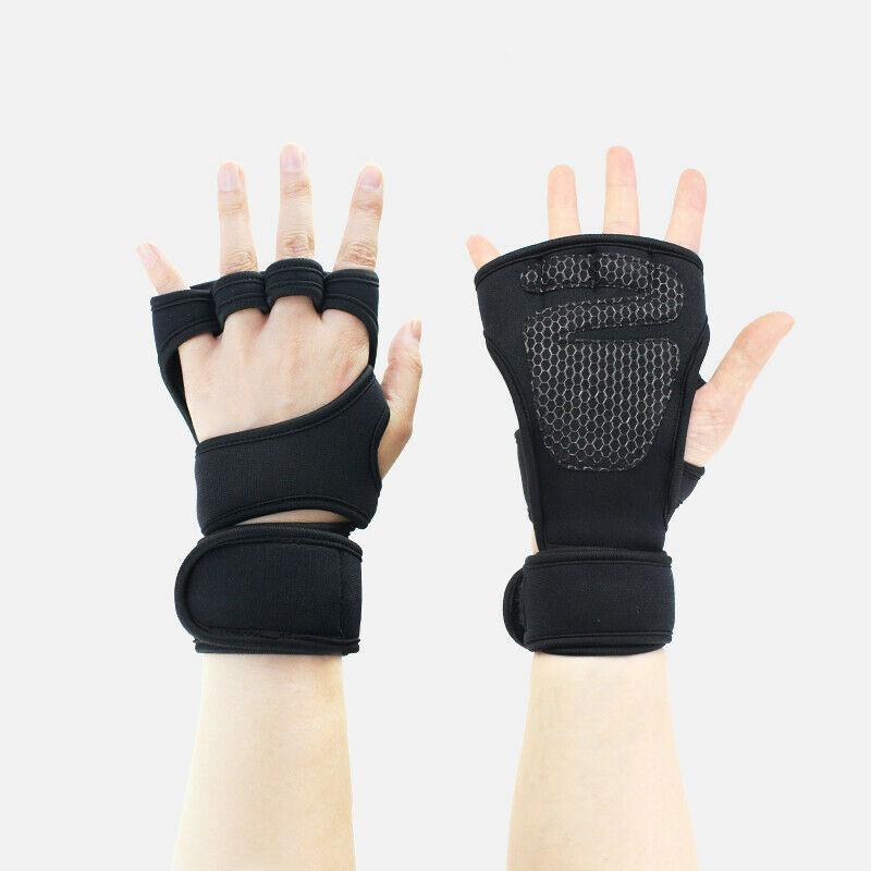 Wrist Support Men Women Fitness Gloves Gym Weight Lifting Training Glove Heavy Workout Protector, Black
Wrist Support Men Women Fitness Gloves Gym Weight Lifting Training Glove Heavy Workout Protector, Black