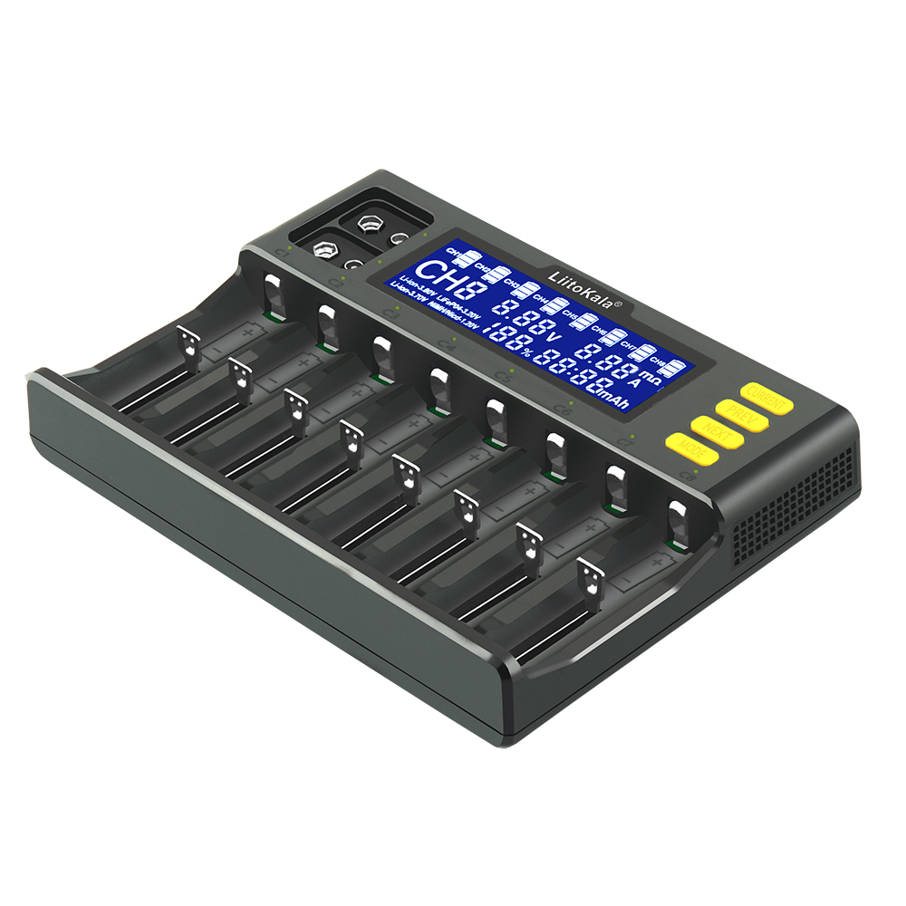 Multi-point pack lii-S8 PD4 lii-PD2 lii-500S lii-500 lii-600 lii-S6 3.7V 18650 18350 21700 20700 26650 lithium 1.2V battery Charger
Multi-point pack lii-S8 PD4 lii-PD2 lii-500S lii-500 lii-600 lii-S6 3.7V 18650 18350 21700 20700 26650 lithium 1.2V battery Charger