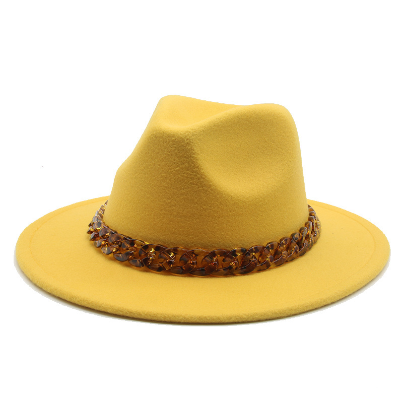 2021 Women Autumn Winter Solid Band Belt Chain Luxury Handmade Fedora Vintage Black Men Felted Hats New Eml3, Purple
2021 Women Autumn Winter Solid Band Belt Chain Luxury Handmade Fedora Vintage Black Men Felted Hats New Eml3, Purple