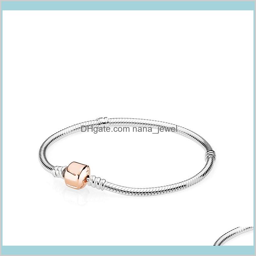 18K Rose Gold Clip Classic Bracelet Set Original Box For Pandora 925 Sterling Silver Snake Chain Charms Bracelets For Women Mens Msy4R Dzen3, Golden;silver
18K Rose Gold Clip Classic Bracelet Set Original Box For Pandora 925 Sterling Silver Snake Chain Charms Bracelets For Women Mens Msy4R Dzen3, Golden;silver