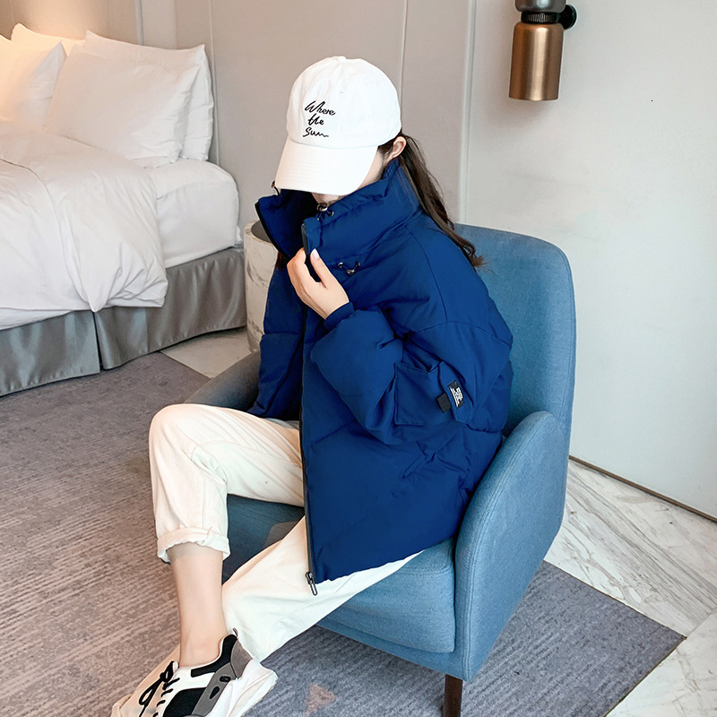 2021 New Winter Short Parkas Mujer Women Loose Stand Collar Casual Jacket and Coats Female Er Bubble Coat Warm Outerwear Pfh7, Black
2021 New Winter Short Parkas Mujer Women Loose Stand Collar Casual Jacket and Coats Female Er Bubble Coat Warm Outerwear Pfh7, Black