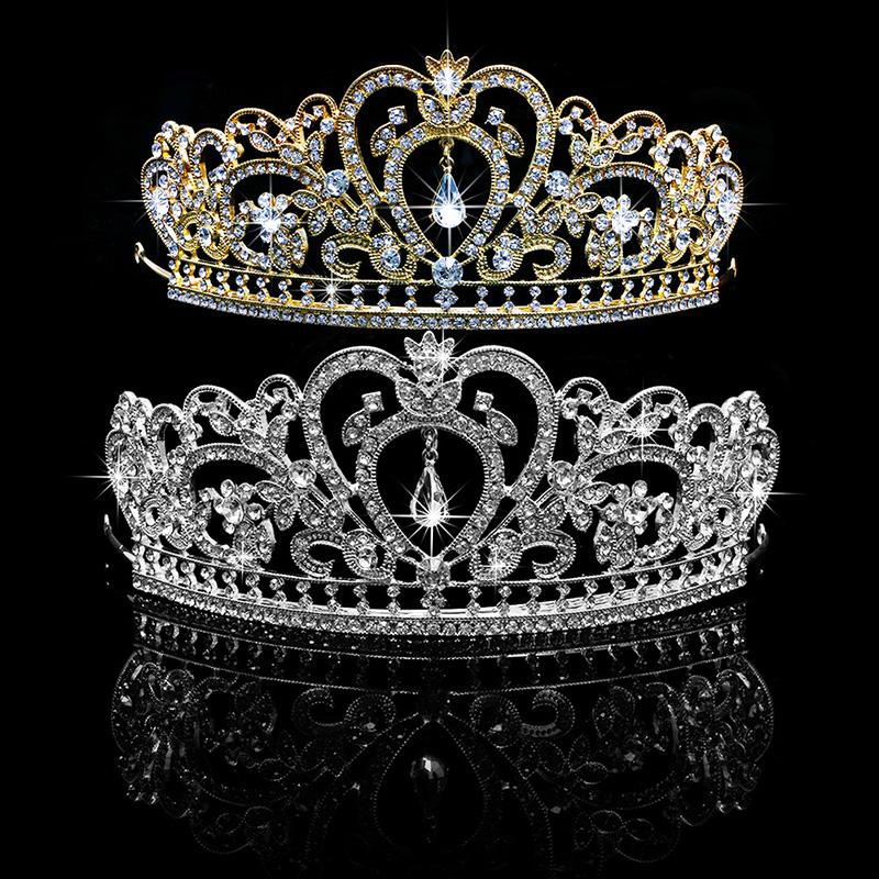 Hair Clips & Barrettes Wedding Bridal Princess Rhinestone Tiara Crown Headband Women Accessories, Golden;silver
Hair Clips & Barrettes Wedding Bridal Princess Rhinestone Tiara Crown Headband Women Accessories, Golden;silver
