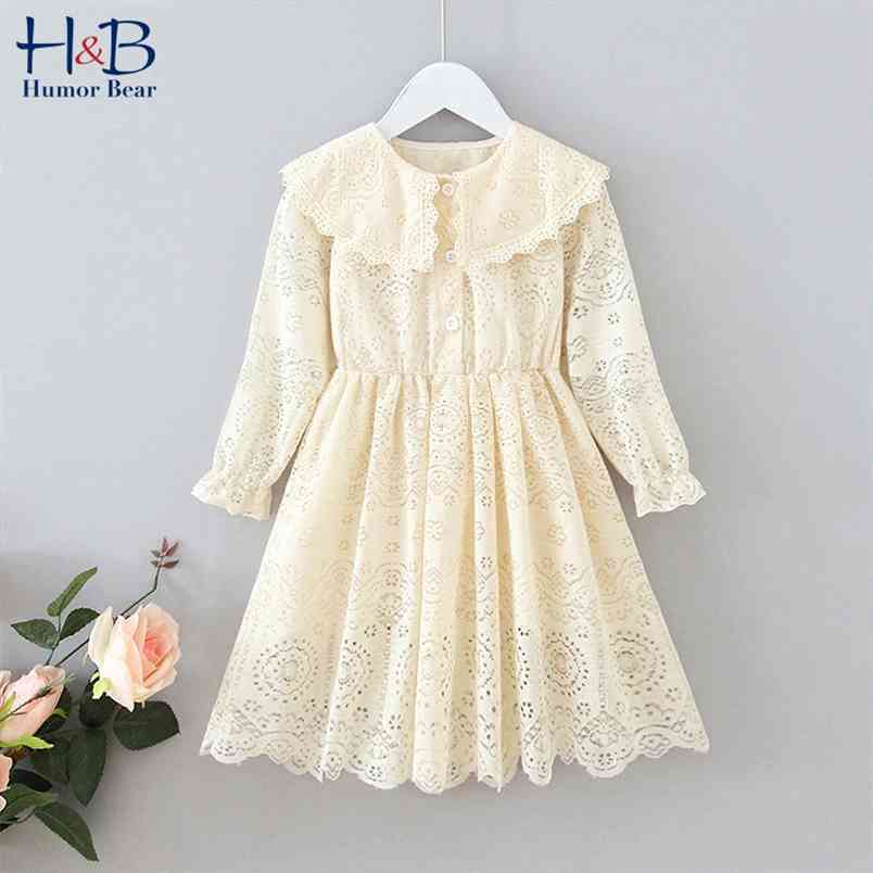 European And American Children'S Clothing Autumn Girl Lace Hollow Doll Collar Dress Party Birthday 210611, Bn499 pink
European And American Children'S Clothing Autumn Girl Lace Hollow Doll Collar Dress Party Birthday 210611, Bn499 pink