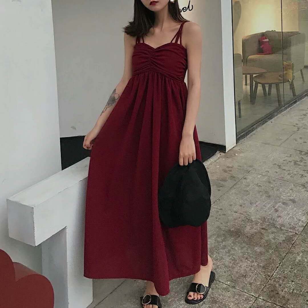 Women Summer Sexy Spaghetti Strap Dress Vintage Backless Female Boho Dress Casual Holiday Lady Retro Vestidos, Black;gray
Women Summer Sexy Spaghetti Strap Dress Vintage Backless Female Boho Dress Casual Holiday Lady Retro Vestidos, Black;gray