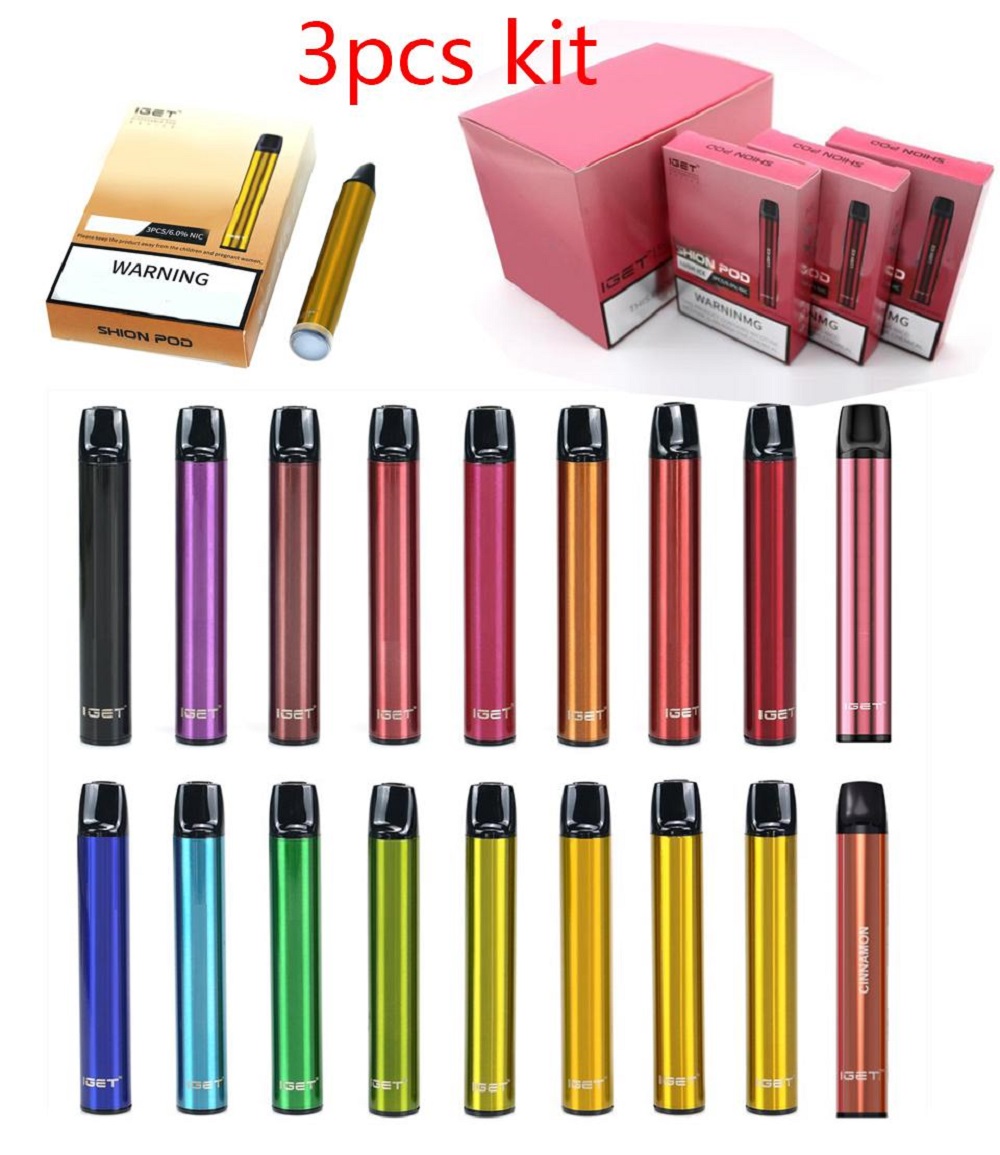 Original Iget Shion Disposable Pod Device 600 Puff 400mAh 2.4ml Prefilled Portable Vape Stick Pen VS Bang xxl
Original Iget Shion Disposable Pod Device 600 Puff 400mAh 2.4ml Prefilled Portable Vape Stick Pen VS Bang xxl