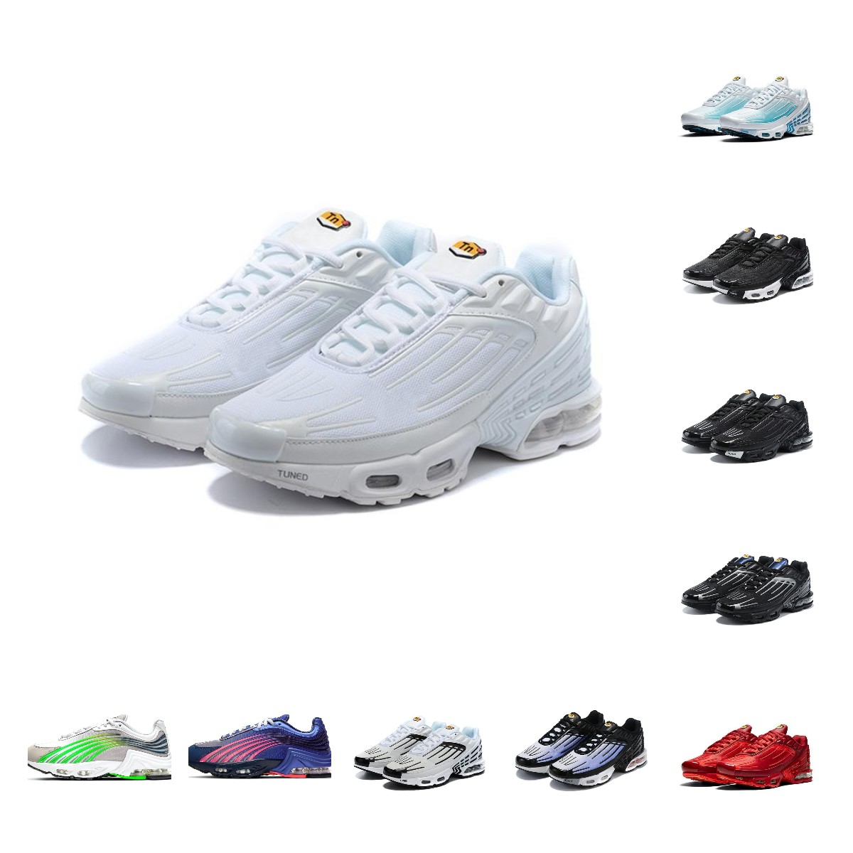 tn plus 3 running shoes mens trainers chaussures Triple Black Laser Blue Bred Hyper Violet Silver Red Smoke Grey outdoor sports sneakers, #35
tn plus 3 running shoes mens trainers chaussures Triple Black Laser Blue Bred Hyper Violet Silver Red Smoke Grey outdoor sports sneakers, #35