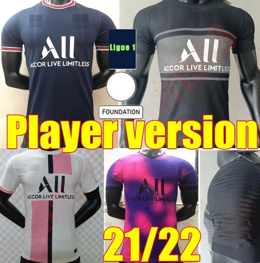 New 21 22 Player version adult soccer Jerseys Maillots football 2021 2022 MESSI SERGIO RAMOS MBAPPE ICARDI NEYMAR shirt JR Men kit sets maillot de foot, 3rd+league patch
New 21 22 Player version adult soccer Jerseys Maillots football 2021 2022 MESSI SERGIO RAMOS MBAPPE ICARDI NEYMAR shirt JR Men kit sets maillot de foot, 3rd+league patch