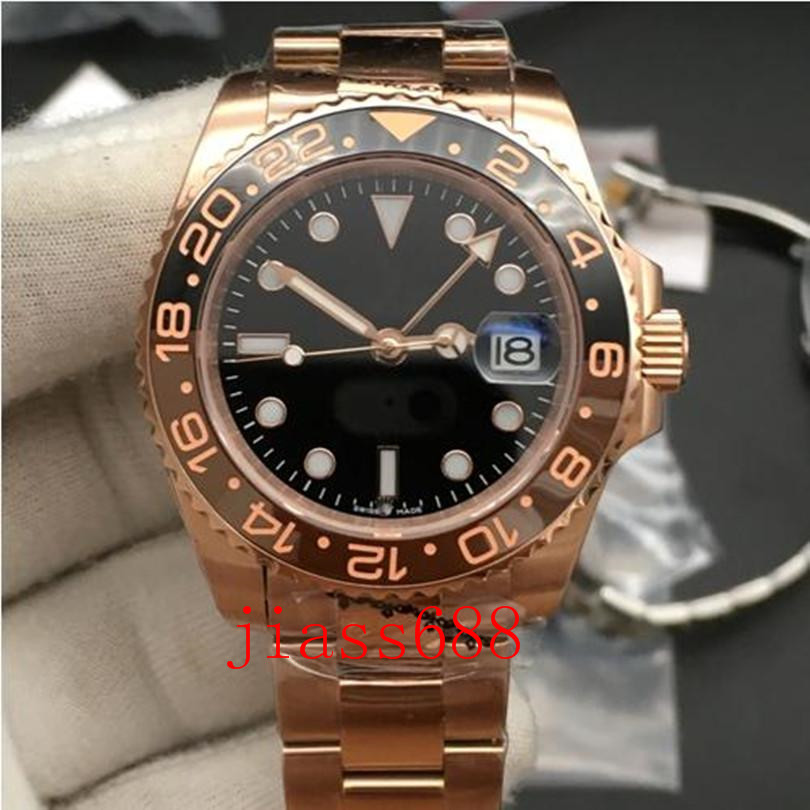 the latest dial 4-color watch men's black ceramic ring automatic gmt sports leisure limited wrist, Slivery;brown
the latest dial 4-color watch men's black ceramic ring automatic gmt sports leisure limited wrist, Slivery;brown