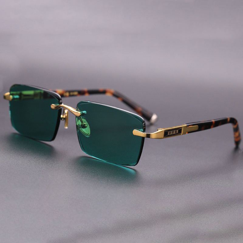 2021 New Green Glass Sunglasses Male Rimless Sun Glasses for Men Crystal Natural Lens Stone Anti Scratch Oversized Frame Pcrd
2021 New Green Glass Sunglasses Male Rimless Sun Glasses for Men Crystal Natural Lens Stone Anti Scratch Oversized Frame Pcrd