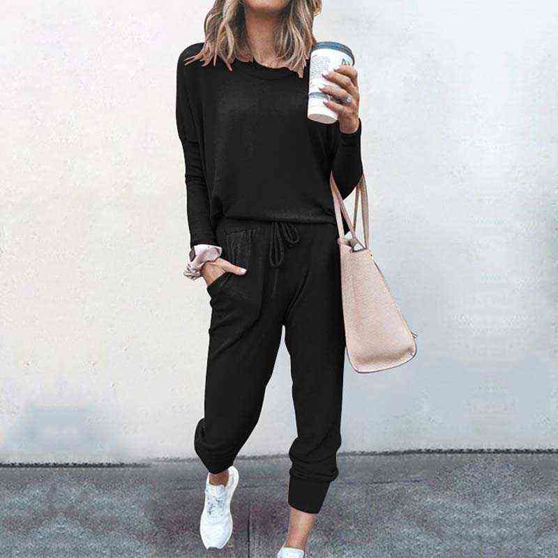 Autumn Pajama Set Women Sleepwear Lounge Wear Set Female Loungewear Nightwear Ladies Homewear Women Sleep Wear 220114