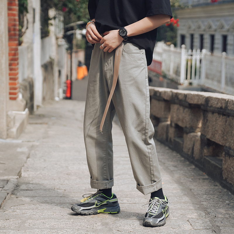 2021 New Summer Men' Fashion Trend Leisure Cotton Harem Casual Pants Grey/apricot/green/black Color Slim Fit Trousers Size -xl Ri17
2021 New Summer Men' Fashion Trend Leisure Cotton Harem Casual Pants Grey/apricot/green/black Color Slim Fit Trousers Size -xl Ri17