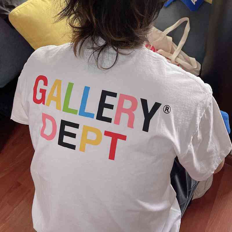 2022 New Gallerydept Wash Worn Out Color Letter Print Street Trend Short Sleeve T-shirt, White;black
2022 New Gallerydept Wash Worn Out Color Letter Print Street Trend Short Sleeve T-shirt, White;black