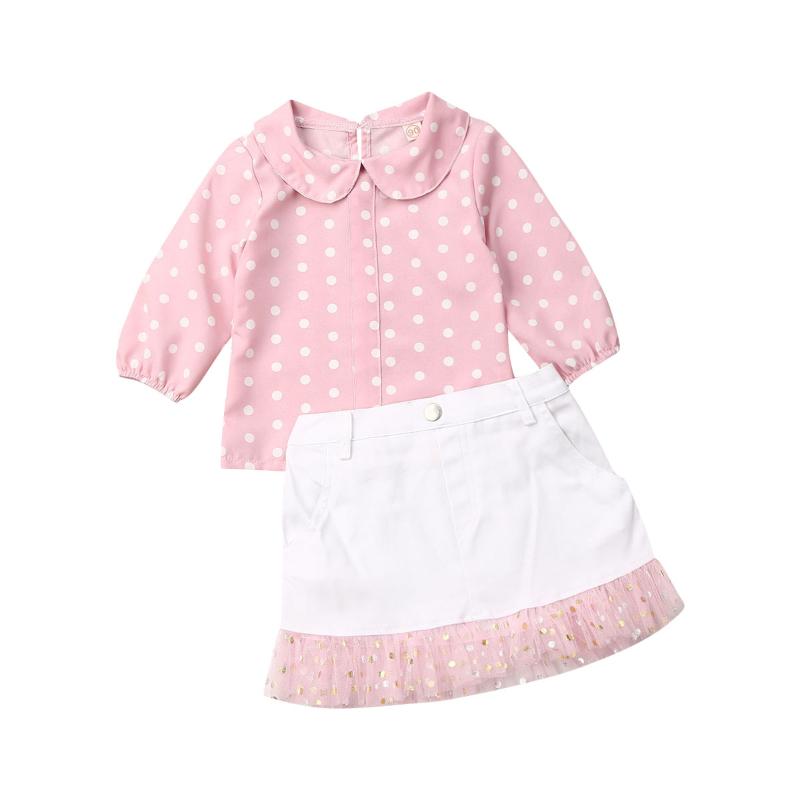 Clothing Sets 2021 Fashion Toddler Baby Kids Girls Polka Dot Top T-Shirt+Skirt Dress Outfits Set Clothes
Clothing Sets 2021 Fashion Toddler Baby Kids Girls Polka Dot Top T-Shirt+Skirt Dress Outfits Set Clothes