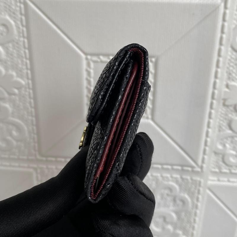 Card Holders Caviar Leather Key Case Female Clamshell Chain Ball Grain Cowhide Male High Quality Designer 21