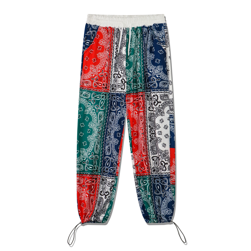2021 Autumn Winter USA bandanna paisley patchwork polyster Pants Trousers fashion Sweatpants Men Women Joggers, Black
2021 Autumn Winter USA bandanna paisley patchwork polyster Pants Trousers fashion Sweatpants Men Women Joggers, Black
