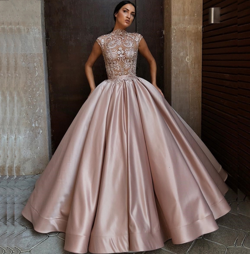 2021 New Elegant Beads Ball Gown Evening Es Satin Jewel Neck Lace Cap Sleeves Dusty Pink Formal Long Party Prom Gowns Ipli, Black
2021 New Elegant Beads Ball Gown Evening Es Satin Jewel Neck Lace Cap Sleeves Dusty Pink Formal Long Party Prom Gowns Ipli, Black