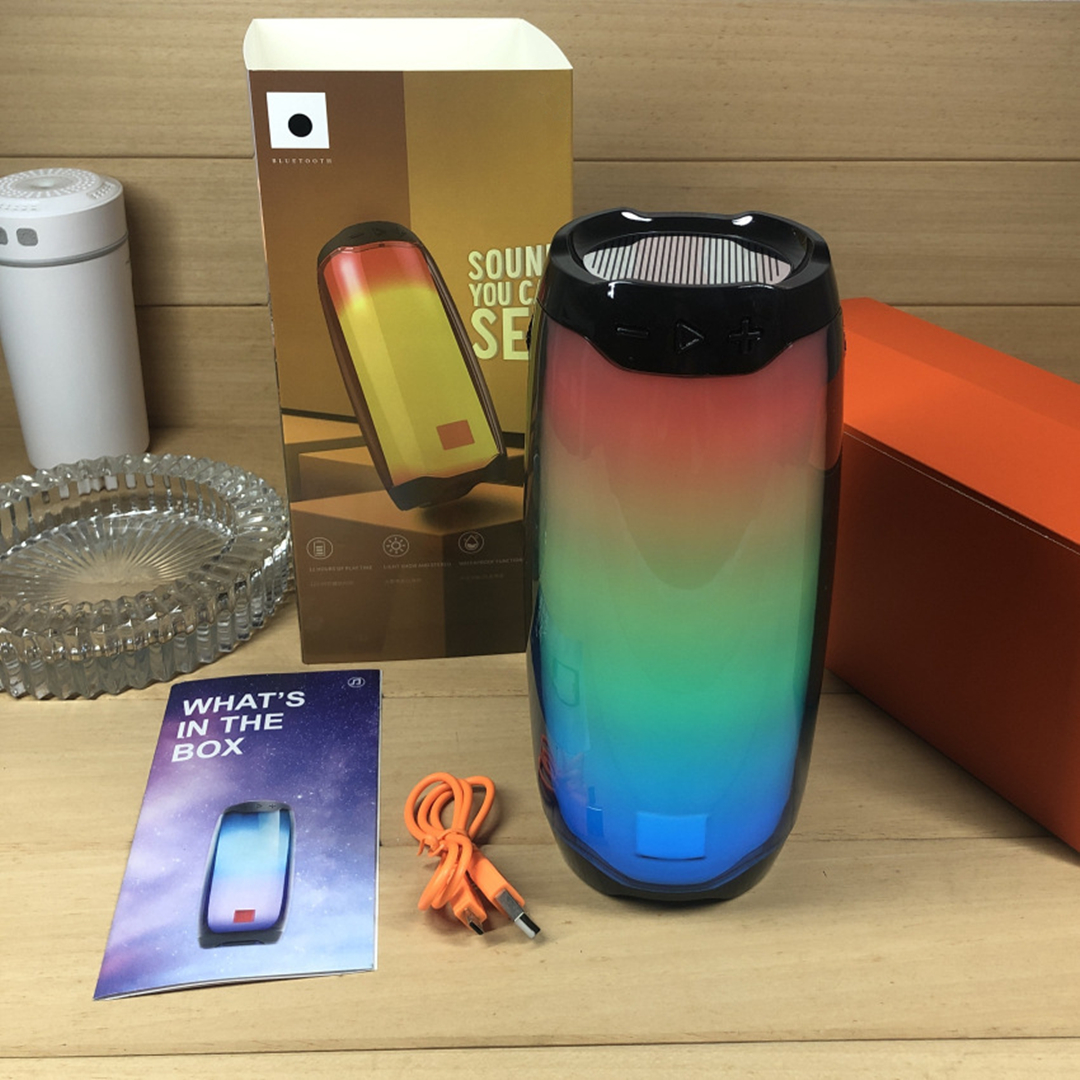 2021 popular pulsating Column Color ful Speaker LED Night light altavoz bicicleta Bicycle portable colunas parlante bluetooth lautsprecher
2021 popular pulsating Column Color ful Speaker LED Night light altavoz bicicleta Bicycle portable colunas parlante bluetooth lautsprecher