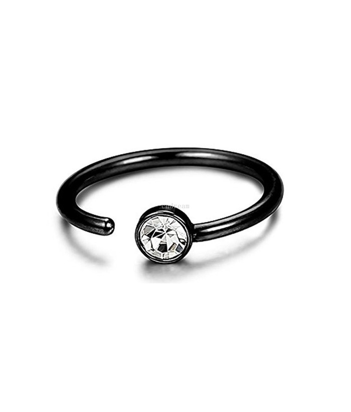 Gold Stainless Steel C Shaped Body Piercing Nose Ring Stud Crystal Diamond Rings Nail for Women Fashion Jewelry Will and Sandy, Silver
Gold Stainless Steel C Shaped Body Piercing Nose Ring Stud Crystal Diamond Rings Nail for Women Fashion Jewelry Will and Sandy, Silver
