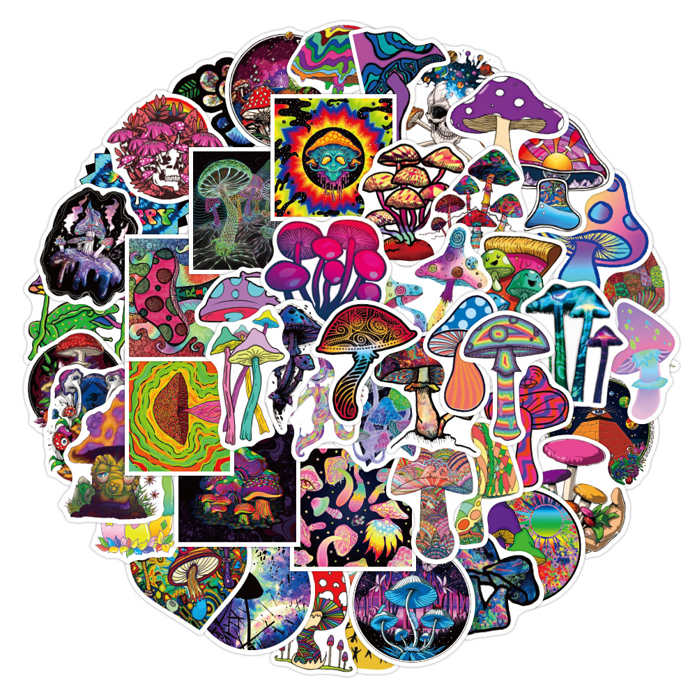 50 PCS Mixed mushroom Graffiti skateboard Stickers No Repeating For Car Laptop Fridge Helmet Pad Bicycle Bike Motorcycle PS4 book Guitar Pvc Decal, Multi colors
50 PCS Mixed mushroom Graffiti skateboard Stickers No Repeating For Car Laptop Fridge Helmet Pad Bicycle Bike Motorcycle PS4 book Guitar Pvc Decal, Multi colors