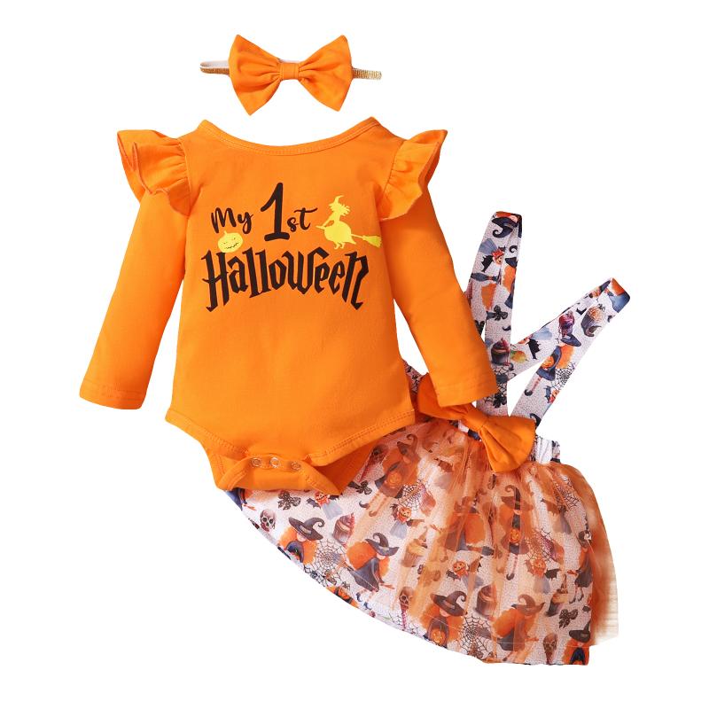 Clothing Sets 2021-06-28 Lioraitiin 0-18M Born Baby Girl My First Halloween Romper Strap Skirt Bow Hair Accessory Witch Pattern, White
Clothing Sets 2021-06-28 Lioraitiin 0-18M Born Baby Girl My First Halloween Romper Strap Skirt Bow Hair Accessory Witch Pattern, White