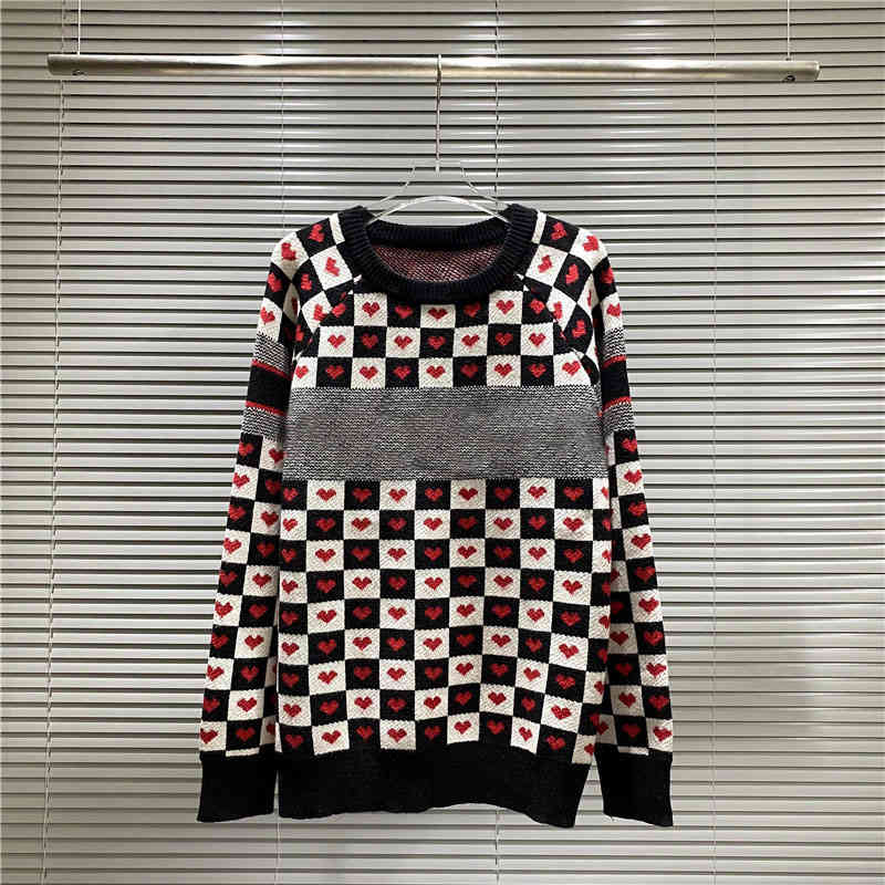 Women' Sweaters womens winter sweaters Black White Red D-Chess Heart Double-Sided Technical Cashmere Knit and Wool love plaid cd K2TM, 1# packing bag
Women' Sweaters womens winter sweaters Black White Red D-Chess Heart Double-Sided Technical Cashmere Knit and Wool love plaid cd K2TM, 1# packing bag