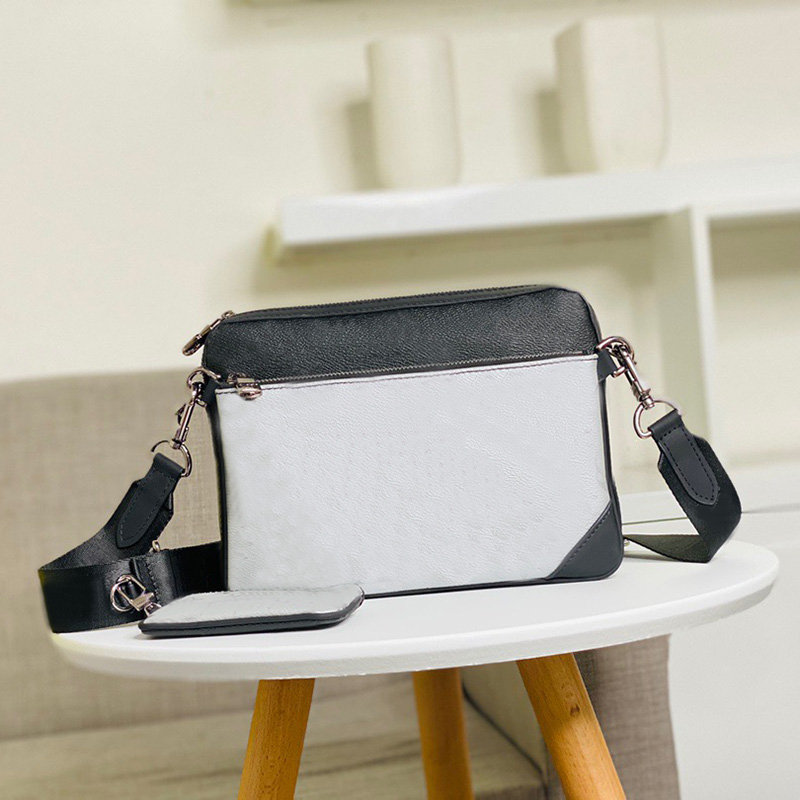 Classic Black Brown High Quality Handbag Men Bags 3 in 1 Serial number Leather man purse shoulder bag cross body Messenger, Grey grid
Classic Black Brown High Quality Handbag Men Bags 3 in 1 Serial number Leather man purse shoulder bag cross body Messenger, Grey grid
