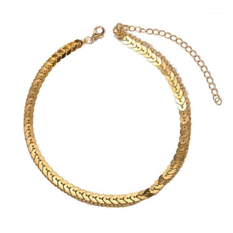 Chains DZOT Trendy Fashion Fishbone Necklace Double Layer Of Versatile Sequins Short Paragraph Clavicle Chain Gift For Engagement
Chains DZOT Trendy Fashion Fishbone Necklace Double Layer Of Versatile Sequins Short Paragraph Clavicle Chain Gift For Engagement