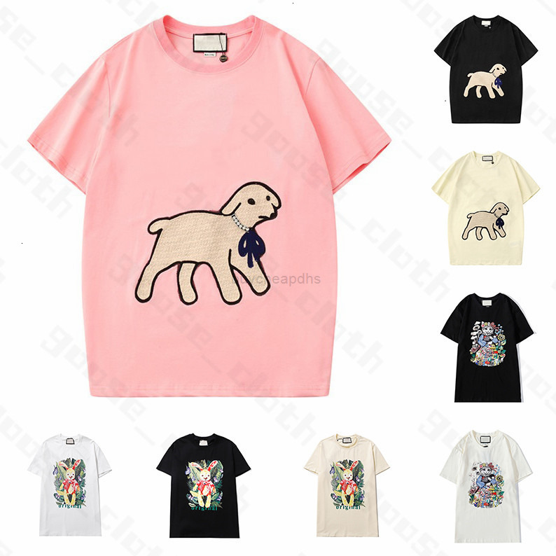 Shirts 21ss New Women Lamb Mens Designer T Tshirts Fashion Letter Printing Short Sleeve Lady Tees Luxe Womens Casual Clothes Top Clothing
Shirts 21ss New Women Lamb Mens Designer T Tshirts Fashion Letter Printing Short Sleeve Lady Tees Luxe Womens Casual Clothes Top Clothing