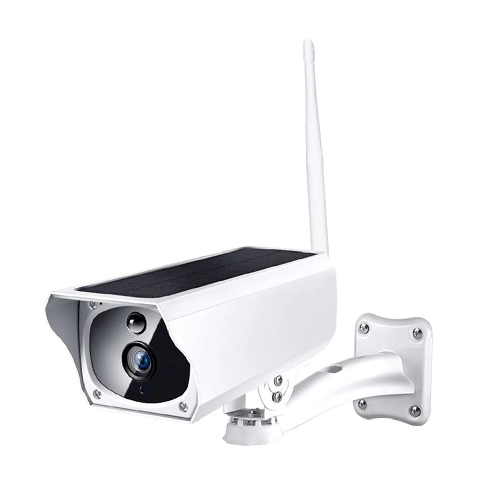 Wifi Wireless Solar Powered Surveillance IP Camera 1080P Waterproof Night Vesion Intercom Indoor Outdoor Security Camera