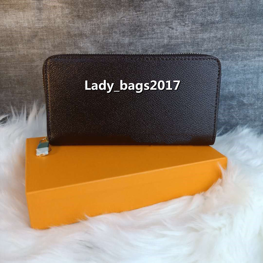 Designer Women Wallets Single Zipper Bag Long Embossed Wallet Lady Clutch Female Men Purse Cards Coins Purses Leather Card Holder Pocket Tote Bags 60017, Coffee grid
Designer Women Wallets Single Zipper Bag Long Embossed Wallet Lady Clutch Female Men Purse Cards Coins Purses Leather Card Holder Pocket Tote Bags 60017, Coffee grid
