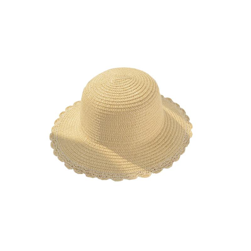 Wide Brim Hats Summer Children Foldable Short Sunscreen Beach Straw Hat DIY Girl With Chin Strap, Khaki
Wide Brim Hats Summer Children Foldable Short Sunscreen Beach Straw Hat DIY Girl With Chin Strap, Khaki