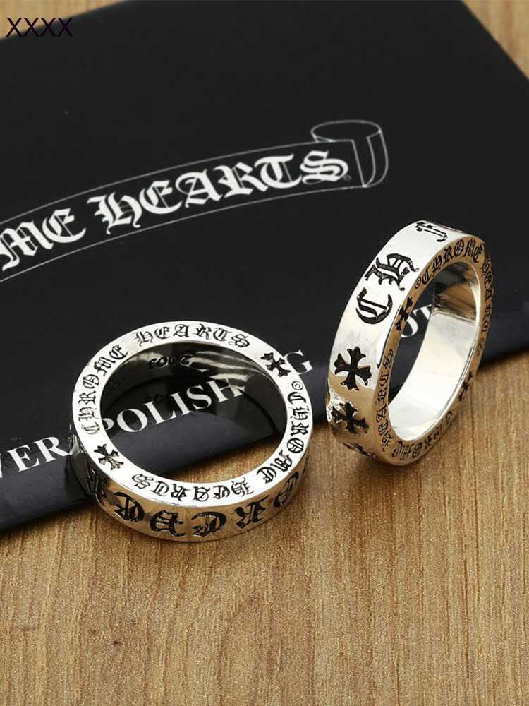 Croquet ring forever heart ring punk fashion brand men's and women's Cross fashion couple ring, Silver
Croquet ring forever heart ring punk fashion brand men's and women's Cross fashion couple ring, Silver