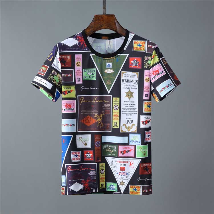 Men Designer T Shirt with Letters Fashion Summer Tee Shirts for Women Casual Round neck Short Sleeve Homme Multicolor Clothes 8 Styles, White;black
Men Designer T Shirt with Letters Fashion Summer Tee Shirts for Women Casual Round neck Short Sleeve Homme Multicolor Clothes 8 Styles, White;black