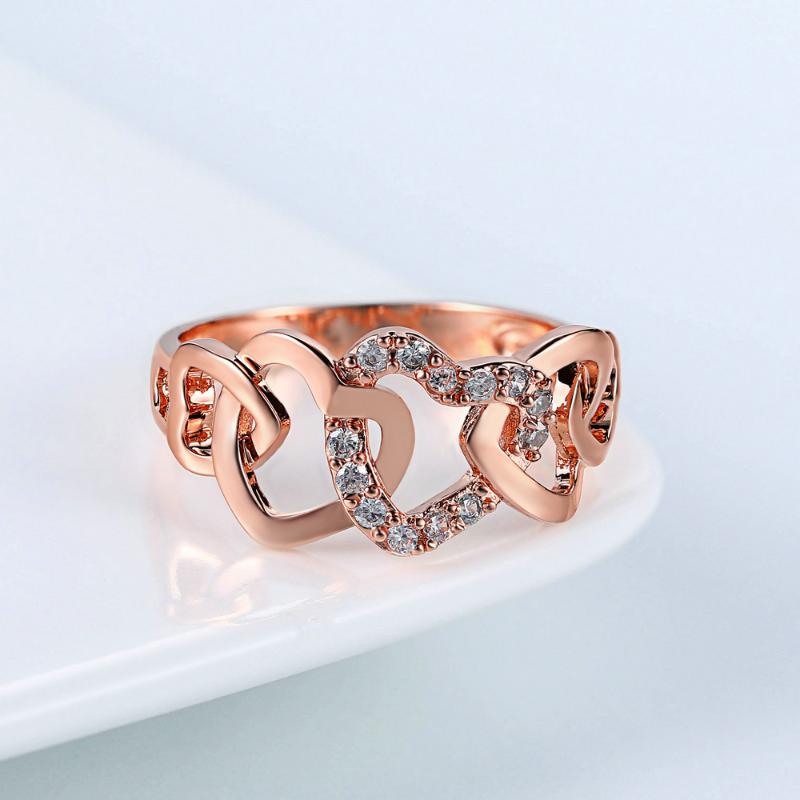 Cluster Rings Love Heart Finger Ring For Women Rose Gold Color Jewelry Fashion Brand Austrian Crystal Anti Allergy Jewellery DWR046, Golden;silver
Cluster Rings Love Heart Finger Ring For Women Rose Gold Color Jewelry Fashion Brand Austrian Crystal Anti Allergy Jewellery DWR046, Golden;silver
