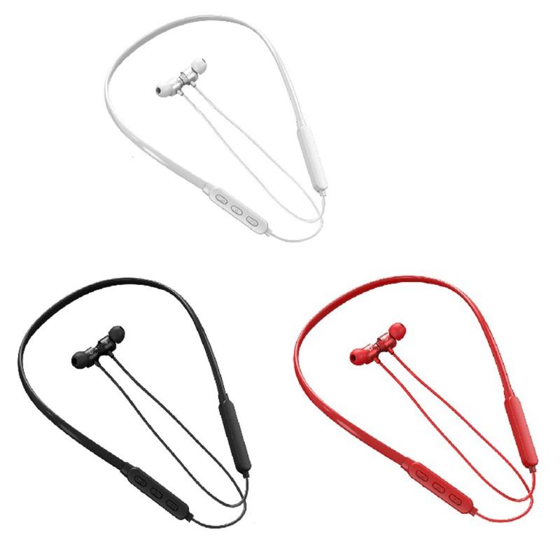 Headphones Hanging Neck Earphones 5.0 In-Ear Wired Sports Headset Round Wire Hanging Neck 12 Hours Standby Flat Wire, Red
Headphones Hanging Neck Earphones 5.0 In-Ear Wired Sports Headset Round Wire Hanging Neck 12 Hours Standby Flat Wire, Red