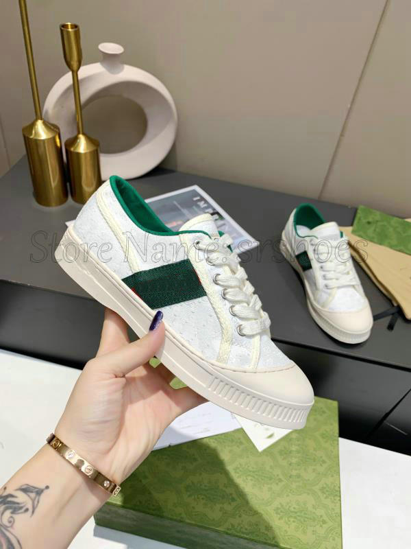 Classic Tennis 1977 Printing Sneaker Womens Green Red Web Stripe Shoes 2021SS Italy Luxurys Low-Top Trainers Lace-Up Cellulose Grid sneakers Designers Casual Shoe, Others
Classic Tennis 1977 Printing Sneaker Womens Green Red Web Stripe Shoes 2021SS Italy Luxurys Low-Top Trainers Lace-Up Cellulose Grid sneakers Designers Casual Shoe, Others