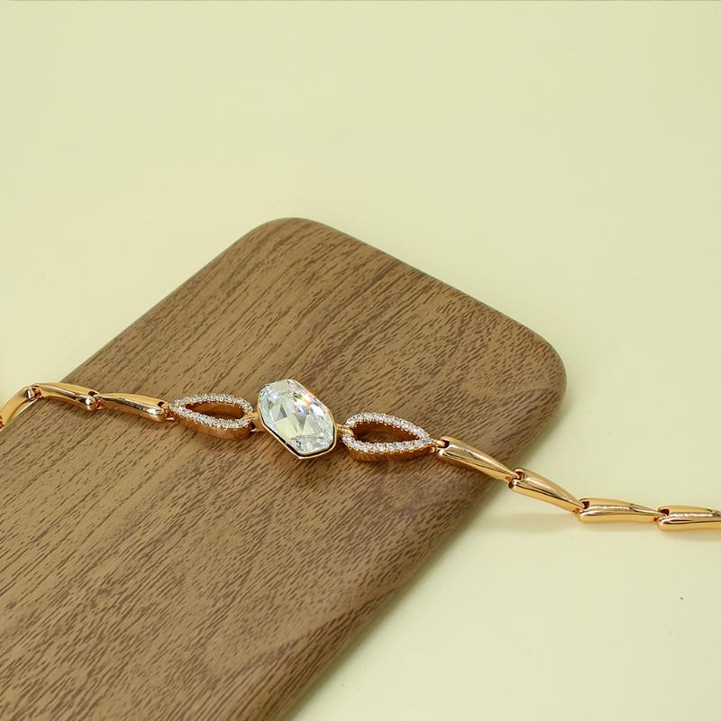 Charm Bracelets Boho Fashion Crystal Link Chain Irregular Stone Bracelet For Women Girls Rose Gold Color Geomety Jewelry Gift, Golden;silver
Charm Bracelets Boho Fashion Crystal Link Chain Irregular Stone Bracelet For Women Girls Rose Gold Color Geomety Jewelry Gift, Golden;silver
