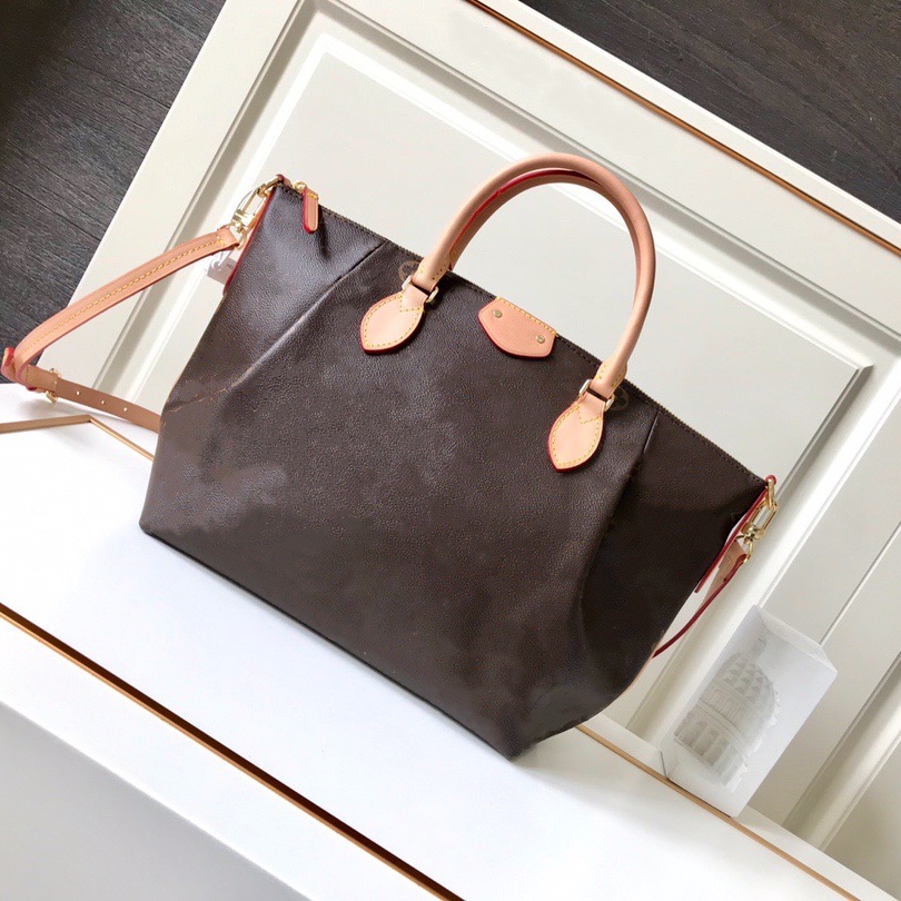Turenne MM GM BB 3 Sizes Women Classic Vintage Handbags Coated Canvas Flower Print with Genuine Leather Trim Large Fashion Hobos, Brown
Turenne MM GM BB 3 Sizes Women Classic Vintage Handbags Coated Canvas Flower Print with Genuine Leather Trim Large Fashion Hobos, Brown